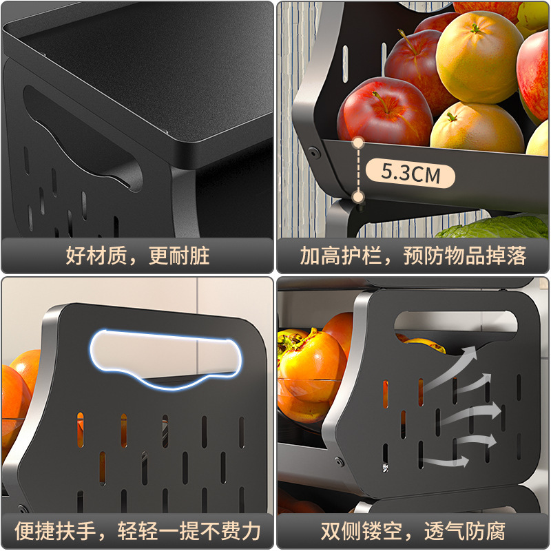 4 LAYER CARBON STEEL STORAGE RACK
